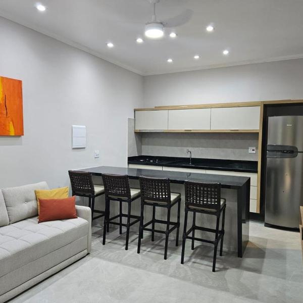 Flat Amarilis em Riviera de São Lourenço, Completo, com Serviço de Hotelaria, Enxoval e Arrumação
