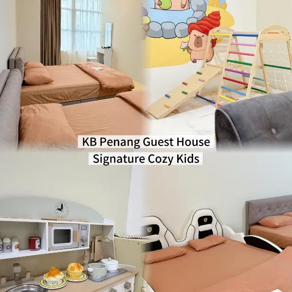 KB Penang Guest House Signature Cozy with kids playground 10pax 3 Bedroom near water park, hotel a Kepala Batas