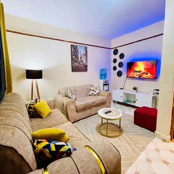 Modern & Cozy 1 Bedroom BnB in Nyeri, khách sạn ở Nyeri