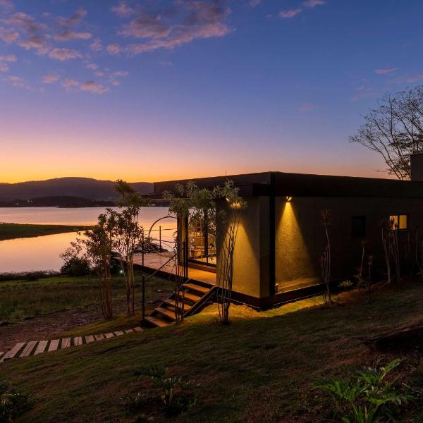 Morro Redondo - Bangalôs com vista do lago e da serra - Foto 4