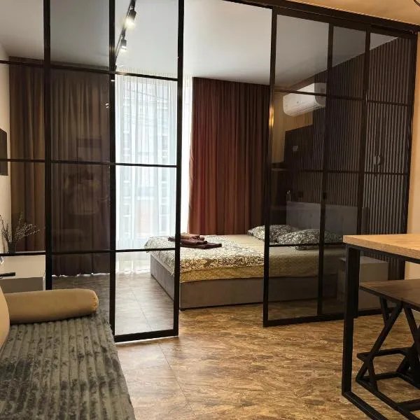 1bd Apartment in Sanville Park, Sviatopetrivske - 2 floor 810: Petrivs'ke şehrinde bir otel
