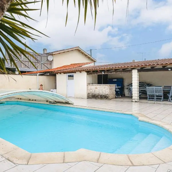 Maison Boyardville Piscine Chauffée, hotel in Saint-Georges-dʼOléron