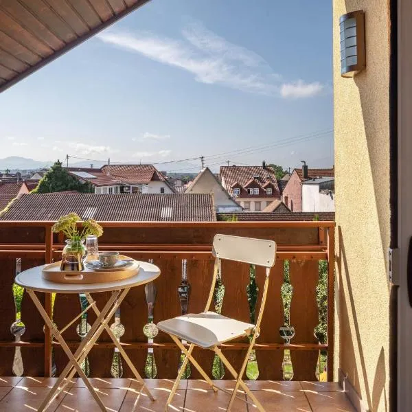 Ihringen में, होटल Urlaubsapartment Südsicht