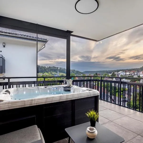 Egge Resort 7f mit Whirpool u Sauna, hotel sa Altenbeken