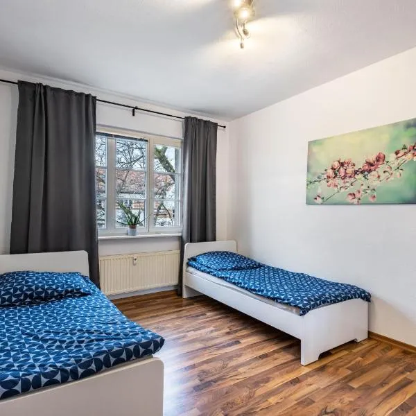 Ferienwohnung, Wohnung auf Zeit, viešbutis Leipcige