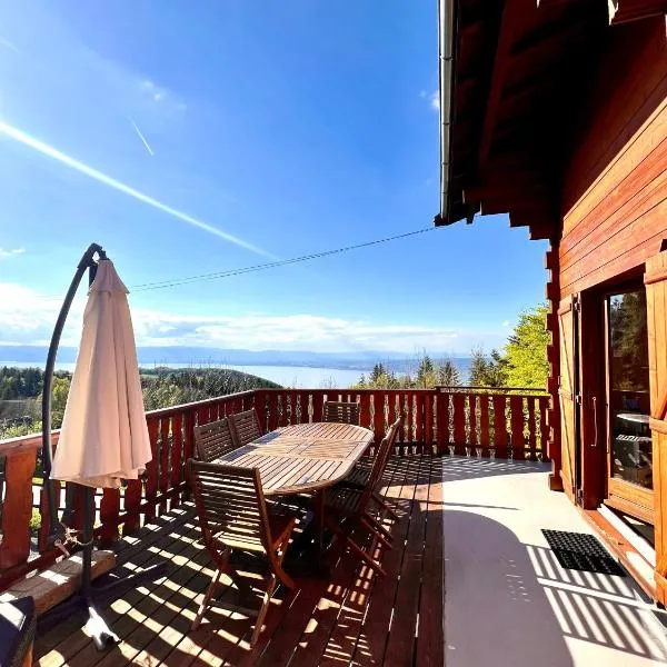 Chalet Mouflon - Vue lac imprenable, hotel v destinácii Thollon