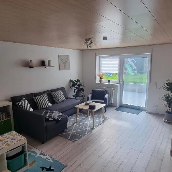 Ferienwohnung Biosphärenblick, hotel v destinácii Münsingen