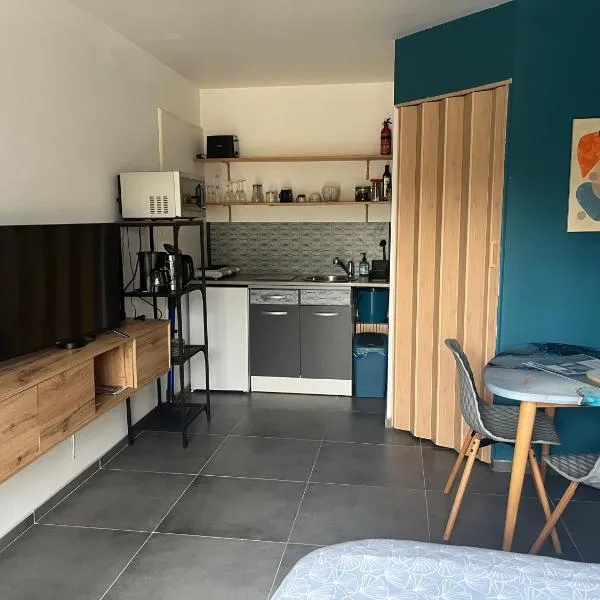 Mérignies에 위치한 호텔 Blu'in - studio avec parking