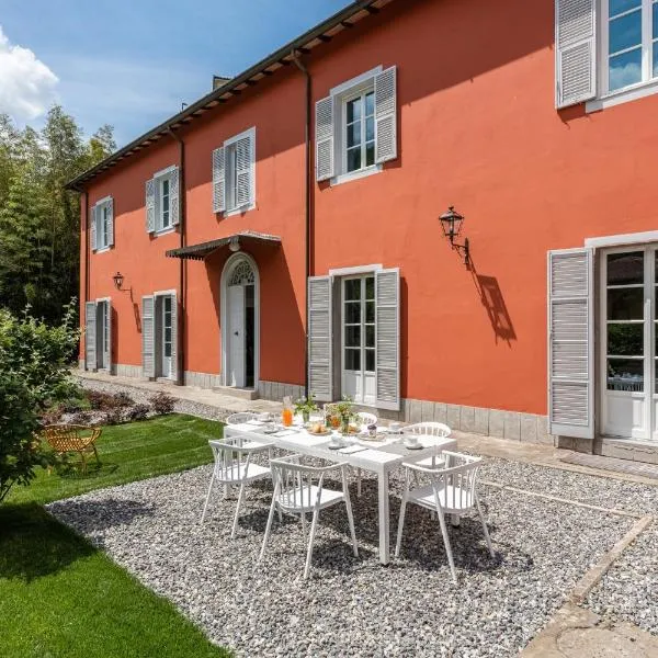 Villa Brecht, hotell i Bagni di Lucca