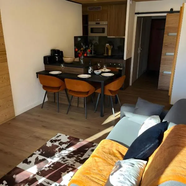 Charmant studio au pied du Jandri, отель в Ле-дез-Альп