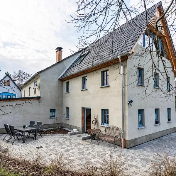 Ferienwohnung Landlust, hotel Leutersdorfban