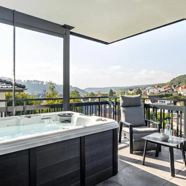 Egge Resort 7c mit Whirpool u Sauna, Hotel in Altenbeken