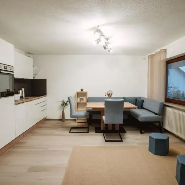 Moderne Wohnung mit 2 Schlafzimmer, hotel v mestu Bretzfeld