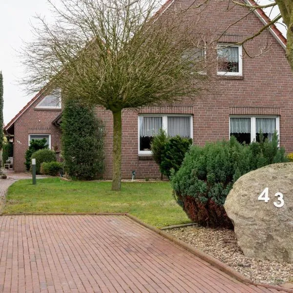 Fewo Kaiser, hotell i Südbrookmerland