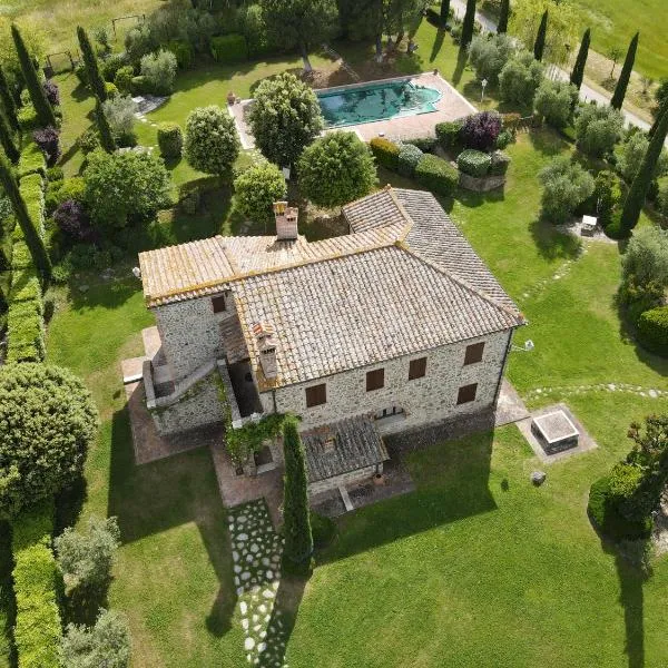 Viesnīca Villa Tiberini Wine Relais pilsētā Torita di Sjēna