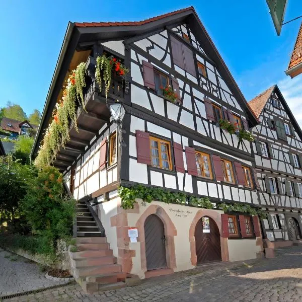 Ferienwohnung im Strumpfweberhaus, hôtel à Schiltach