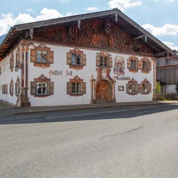 Block's Post, hotel i Krün