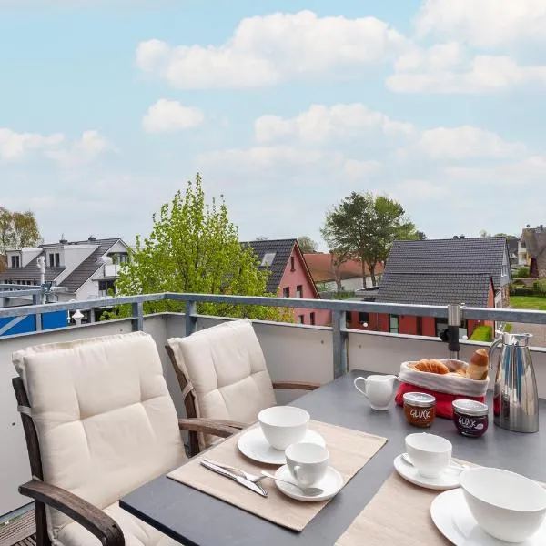 FeWo Am Horizont 1 - Zingst - DG - Südbalkon - Parkplatz - strandnah -Kamin, hotel a Zingst