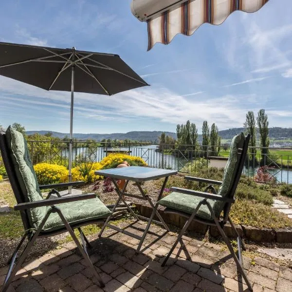 Ferienwohnung Rheinblick, hotel en Küssaberg