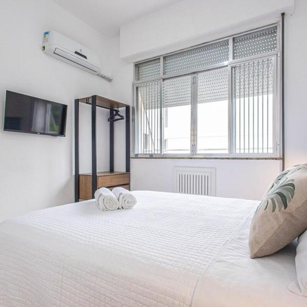 Praia do Flamengo: ar split, wi-fi e smart TV - Foto 4