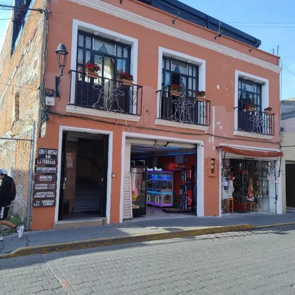 Hotel Boutique Las Campanas、Tlaxcala de Xicohténcatlのホテル