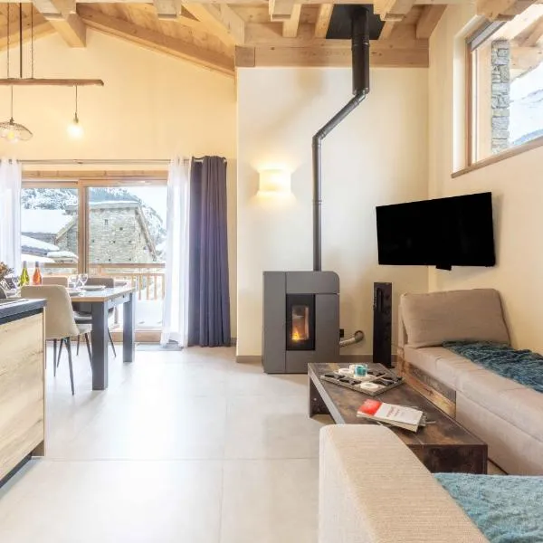 Chalet la Parrachée, hôtel à Lanslebourg-Mont-Cenis