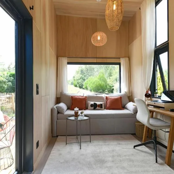La tiny house de la Blandinière, hotell i Vertou