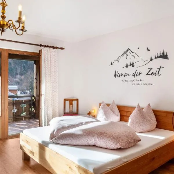 Aschaubichl - Wohnung Bergaurikel, Hotel in Grainau