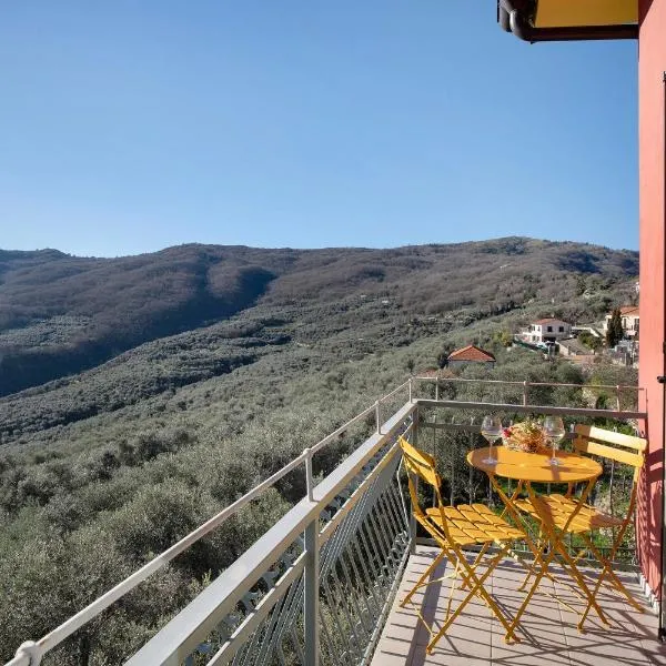 Agriturismo Il nido tra gli ulivi – hotel w mieście Lucinasco