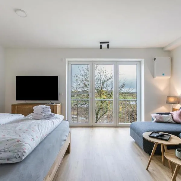 Husby에 위치한 호텔 Husbyries Wohnung 11