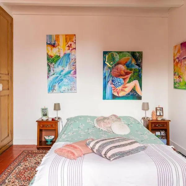 Le Jardin Pictural De Garance, viešbutis mieste Chédigny