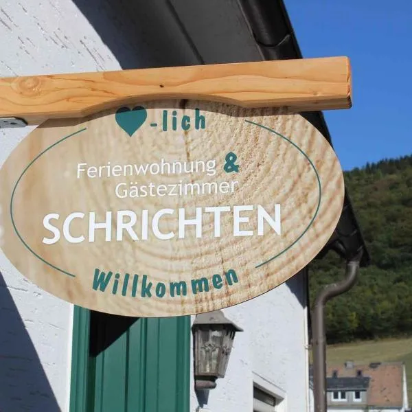Ferienunterkunft Schrichten, hotel en Schmallenberg