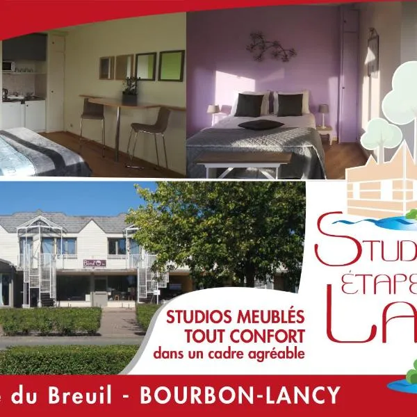 Studios étape du Lac, hotel in Bourbon-Lancy
