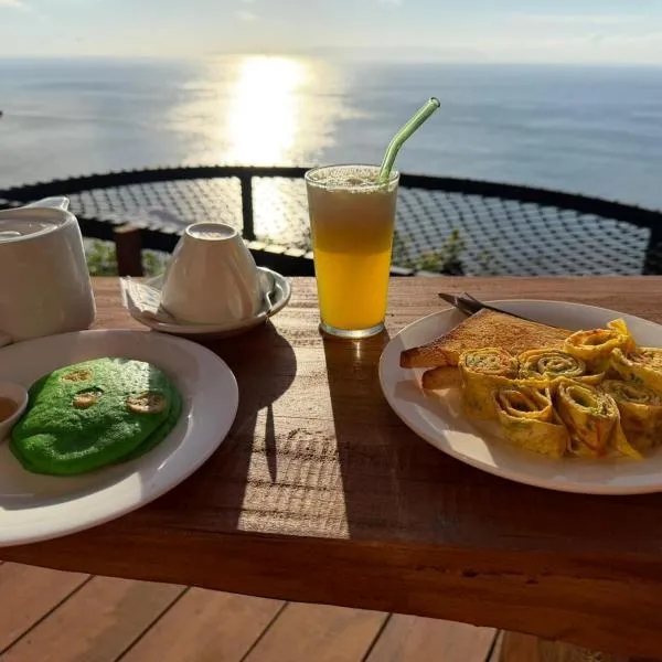 Suwehan Cliff Beach Inn with Hammock Nusa Penida, hotel i Pelilit