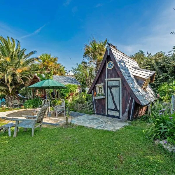 Chalet avec jardin vue mer 100m, hotel a Plougastel-Daoulas