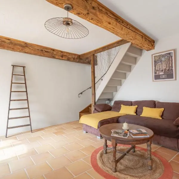 Mas Vizern avec bain nordique, hotel di Taillet