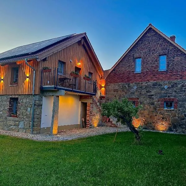 Aubrac-Biohof Königshainer Berge, hotel in Königshain