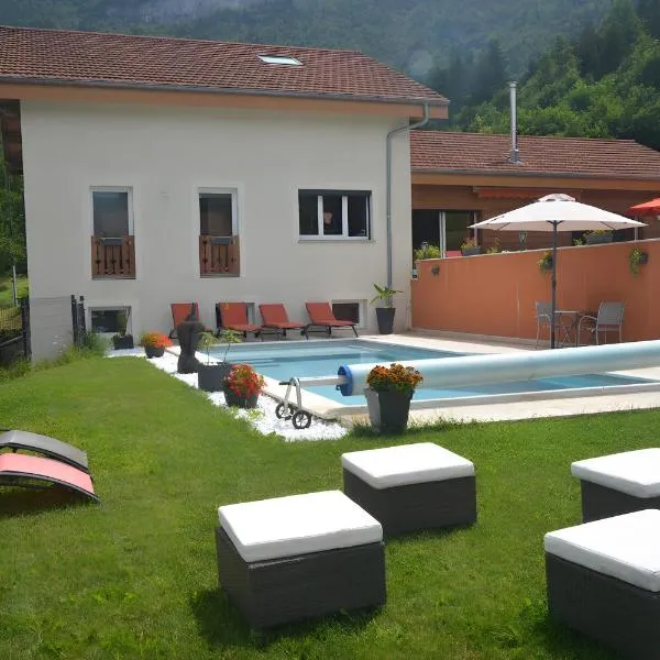 La Chambre De Jaxel, hotel v destinaci Saint-Martin-en-Vercors