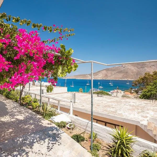 Panorama Tilos Apt B, hotell sihtkohas Tílos