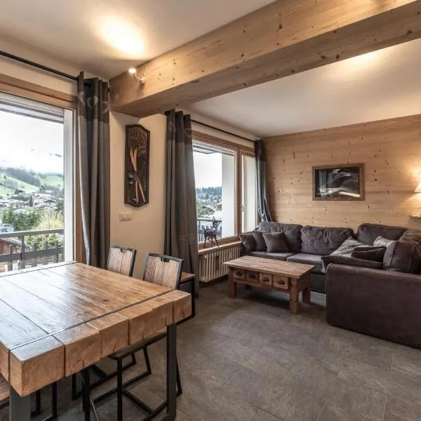 Appartement au centre de megève, hotel u gradu Mežev