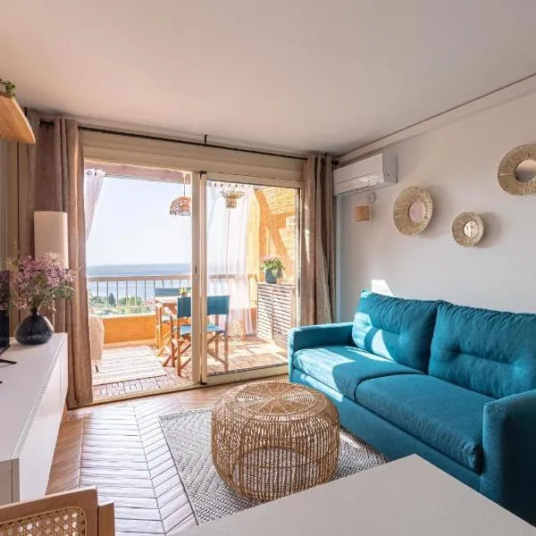 Vue Mer Et Jardin, hotel in Théoule-sur-Mer