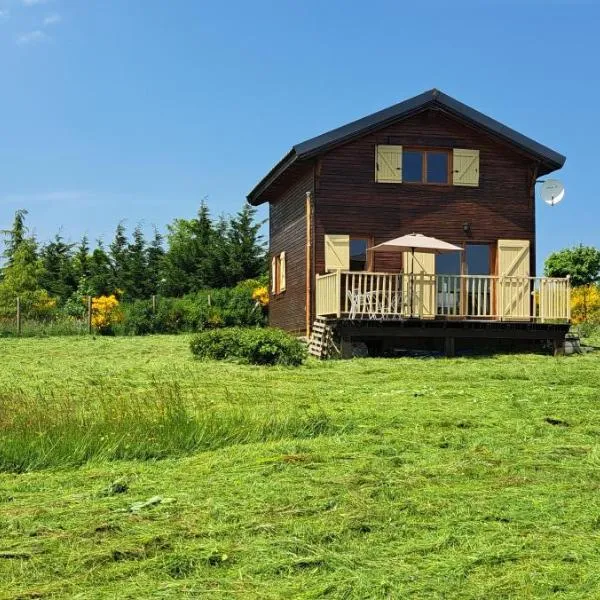 Chalet en bois tout confort、ヴァルローギュのホテル