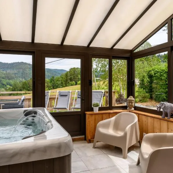 Chalet le Brusyna avec jacuzzi, hotel a Saint-Maurice-sur-Moselle