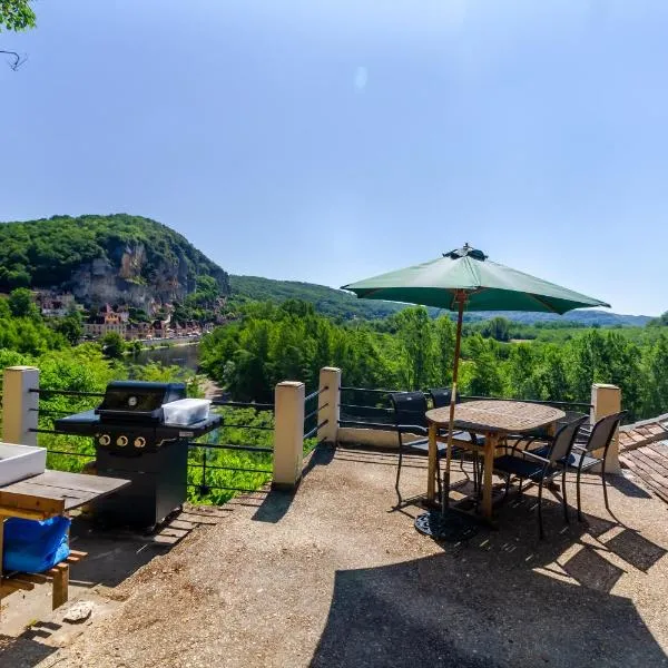 Le Mirador Vue Sur La Dordogne、ヴェザックのホテル