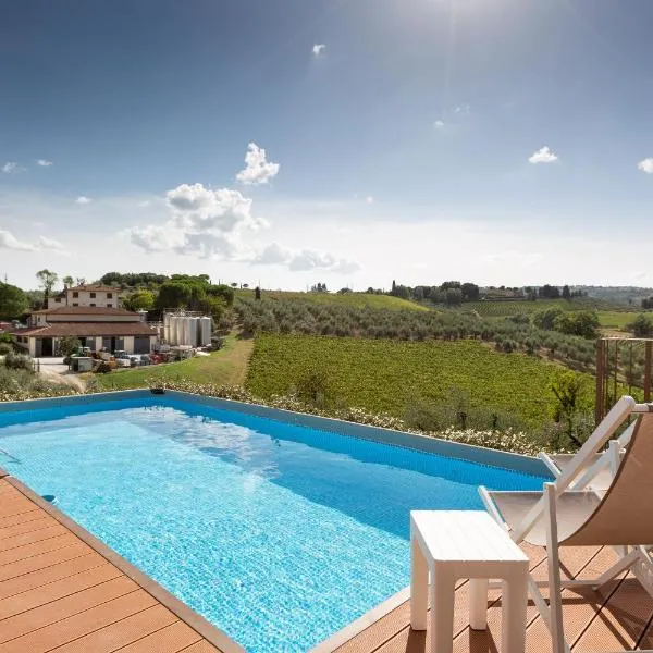 A Casa di Franca Villa con piscina, hotel a Gambassi Terme