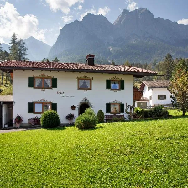 Ferienwohnung Waxensteinblick, hotel u gradu Grainau
