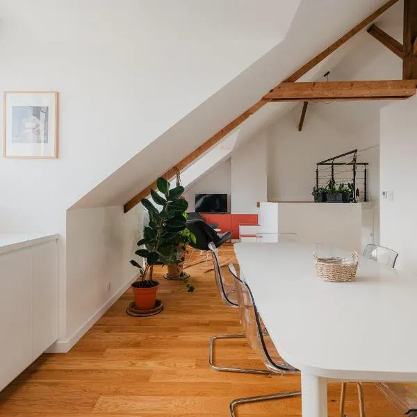 Logement calme proche centre ville โรงแรมในแรนส์