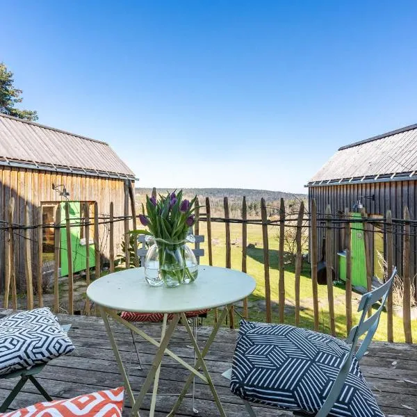 Tiny Houses der Dorfscheune, hotell i Bieselsberg