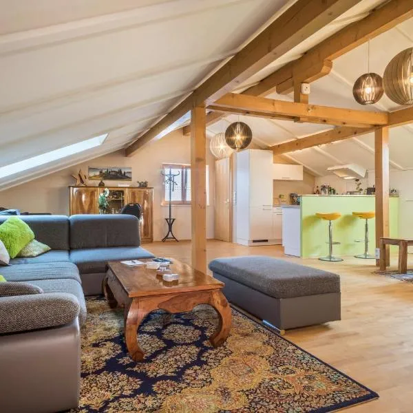 Luxuriöses Penthouse-appartement, Hotel in Höchst