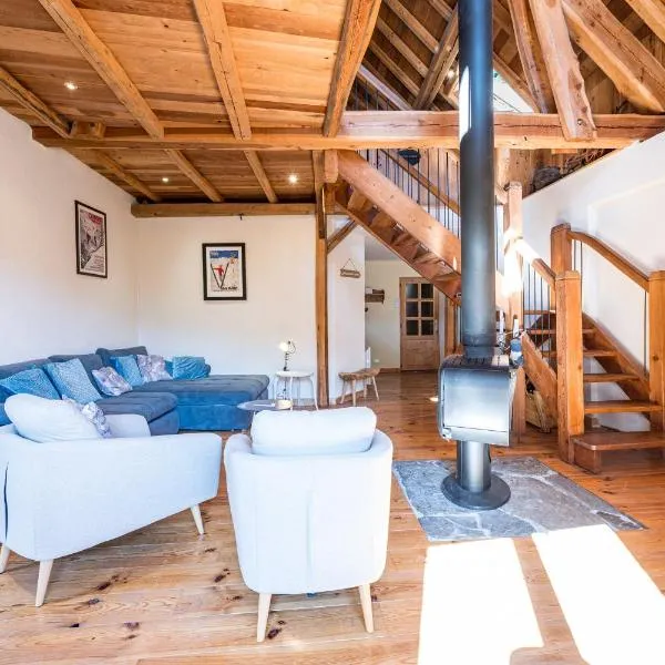 Chalet La Grange des Flocons, hótel í Valloire